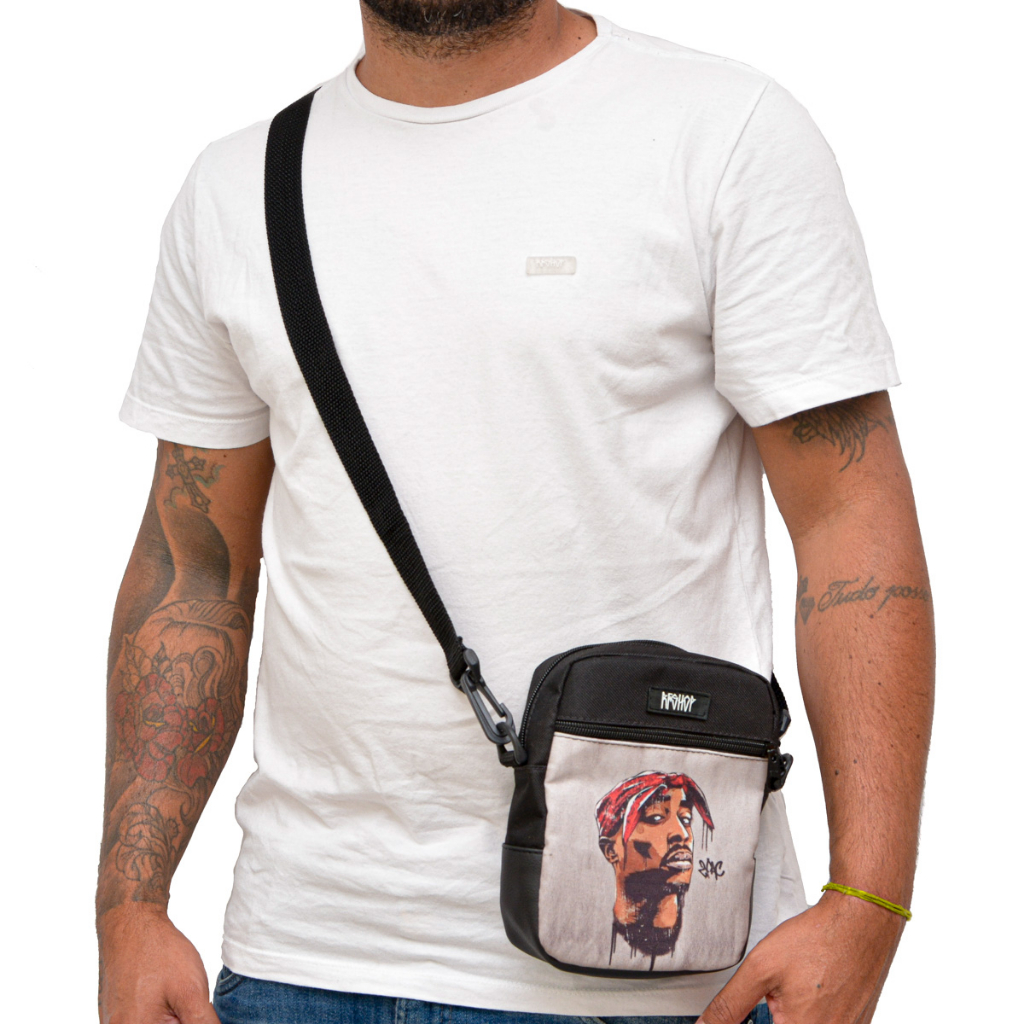 Bolsa Pochet Necessaire Shoulder Bag Rfshop Lateral 2 pac