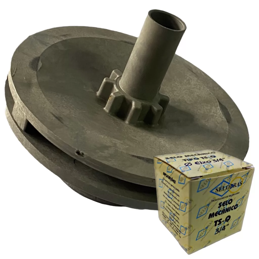 Jacuzzi Rotor Similar 1,5cv Bomba de Piscina 15B – M com Selo Mecanico