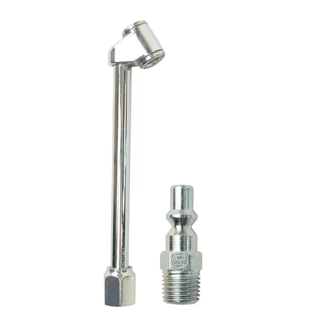 Kit Bico Encher Pneu e Pino de Engate 1/4 Para Compressor de ar