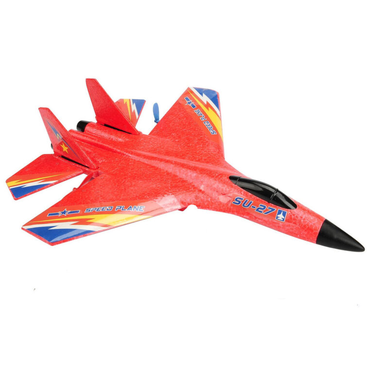 Jato de Brinquedo SU27 Controle Remoto Voo Estáve