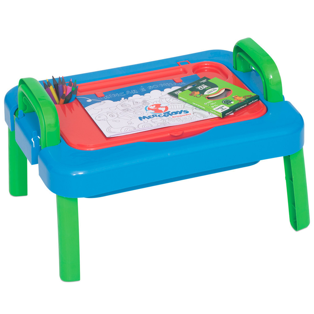 Mesinha de Desenho e Atividades Infantil para Bebês Acima de 1 ano