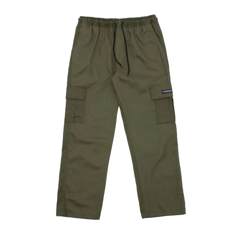 Calça Cargo Reta Stranger Simple Verde