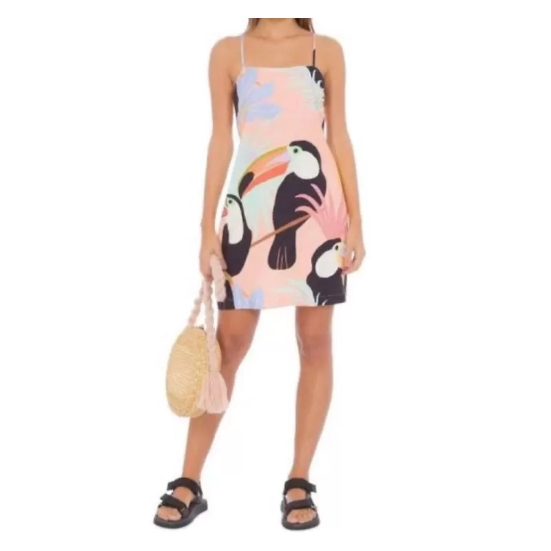 vestido da farm brechó desapego