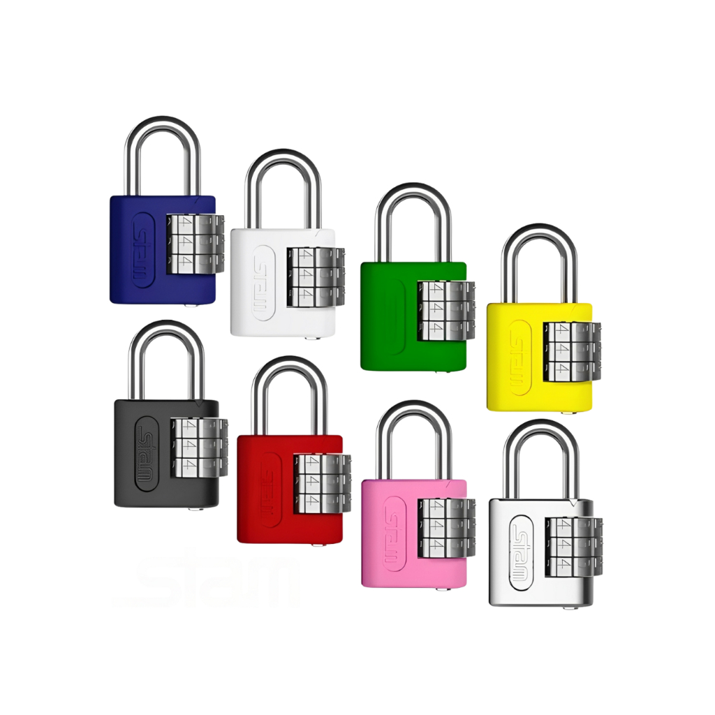 Cadeado Zamac Com Segredo 25mm Encartelado Colorido Stam