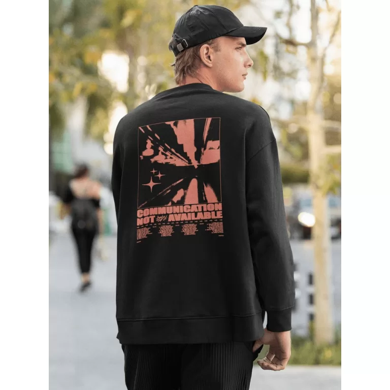 Moletom Careca Blusa de Frio Suéter Gola Redonda 