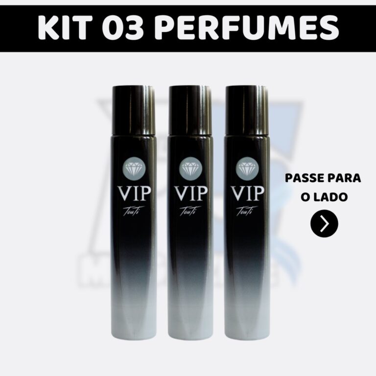 Kit Promocional 3 Perfumes (Escolha as Fragrância