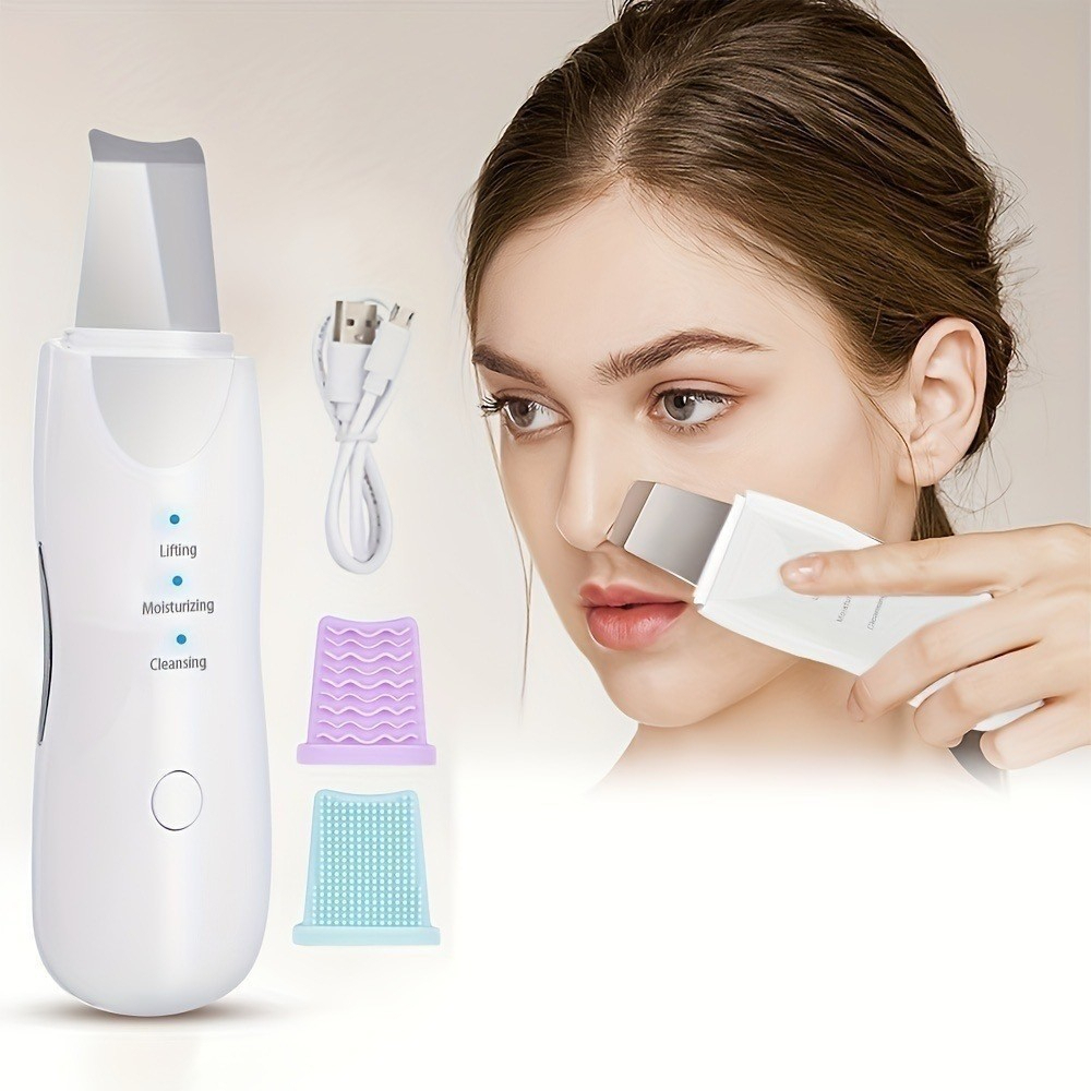 Peeling Ultrassônico Limpador Facial Anti-rugas Sonic Skin Ionização