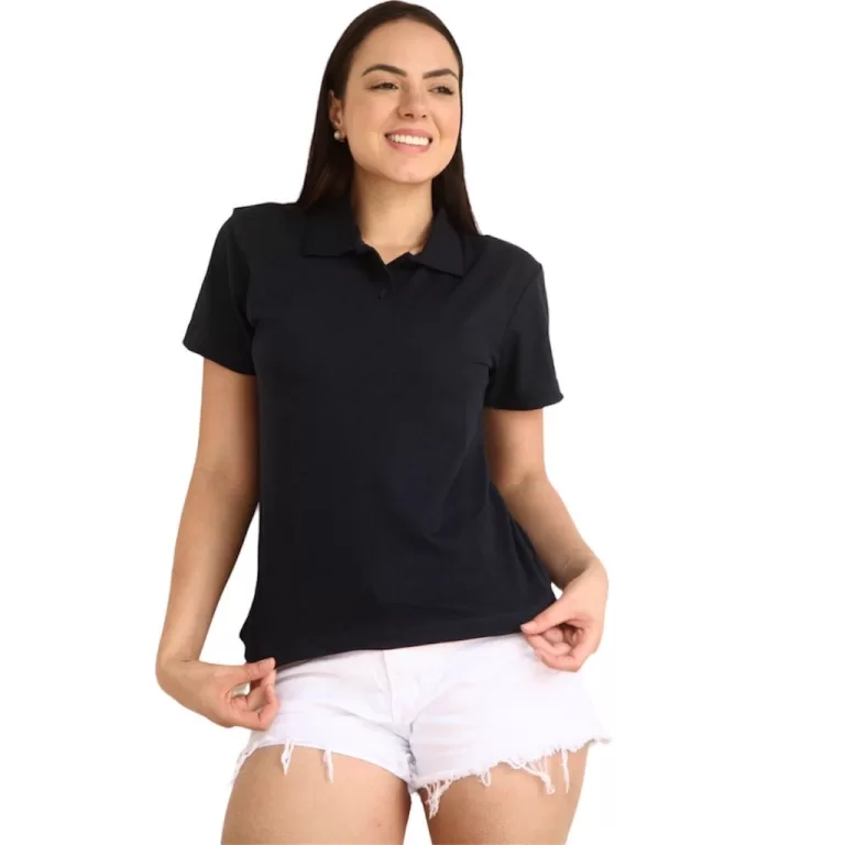 Camisa Polo Feminina Camiseta Gola Atacado Uniform