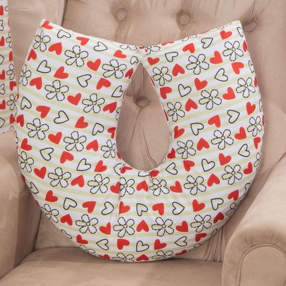 Almofada Amamentação para Bebê Menina Estampada