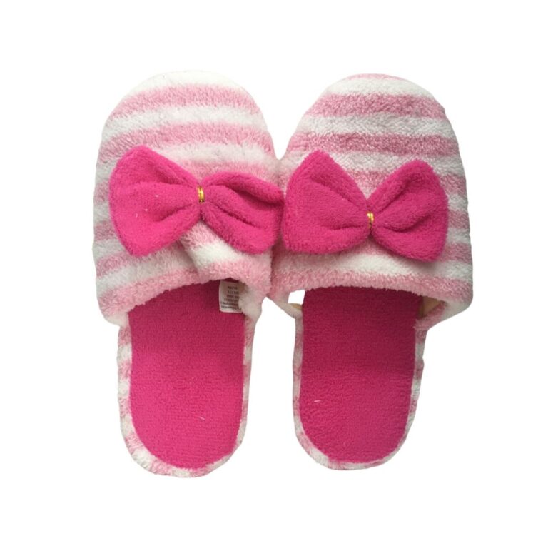 Gasf Pantufa Feminina Pelúcia Laçinho 1002 Chine