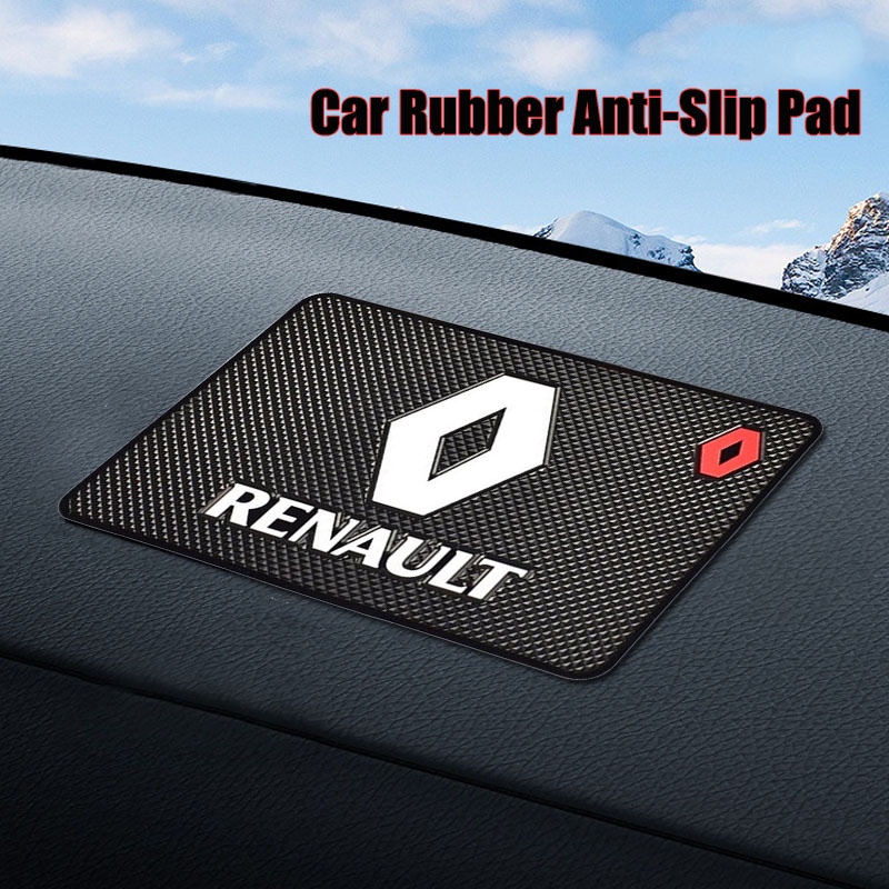 Renault Carro Dashboard Borracha Anti-Derrapante Tapete De Almofada Fixa Para Clio Fluence Duster Me