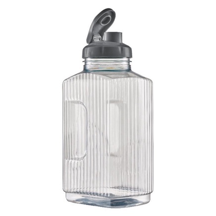 Garrafa Pratik 1,7L Transparente Ideal para Armaze