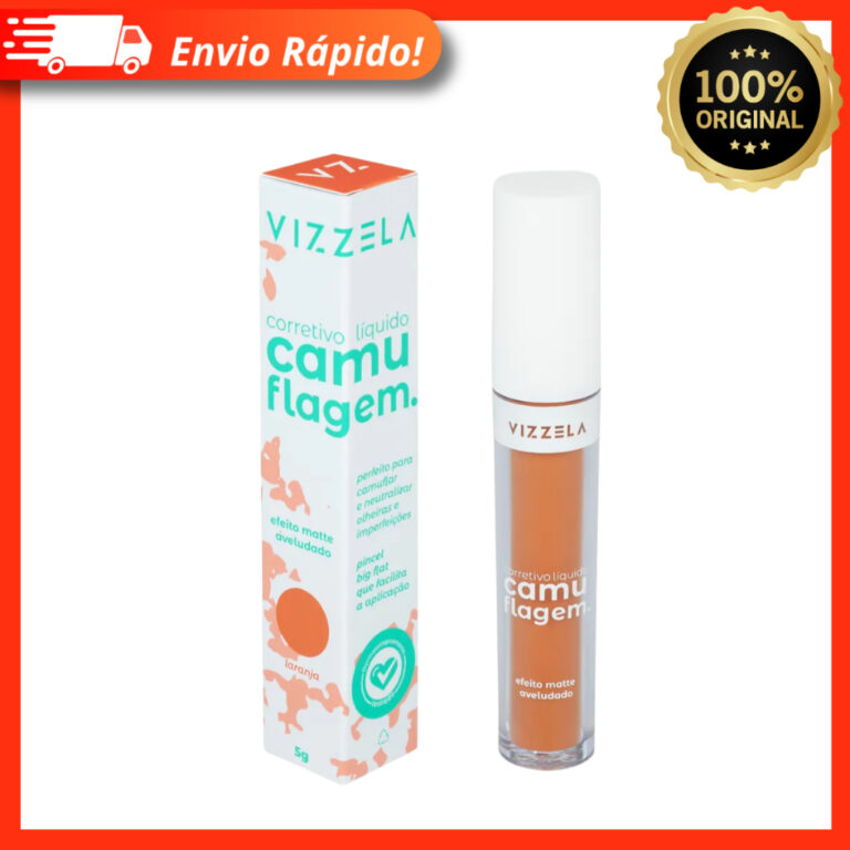 Corretivo Camuflagem Perfeita Laranja Textura Leve