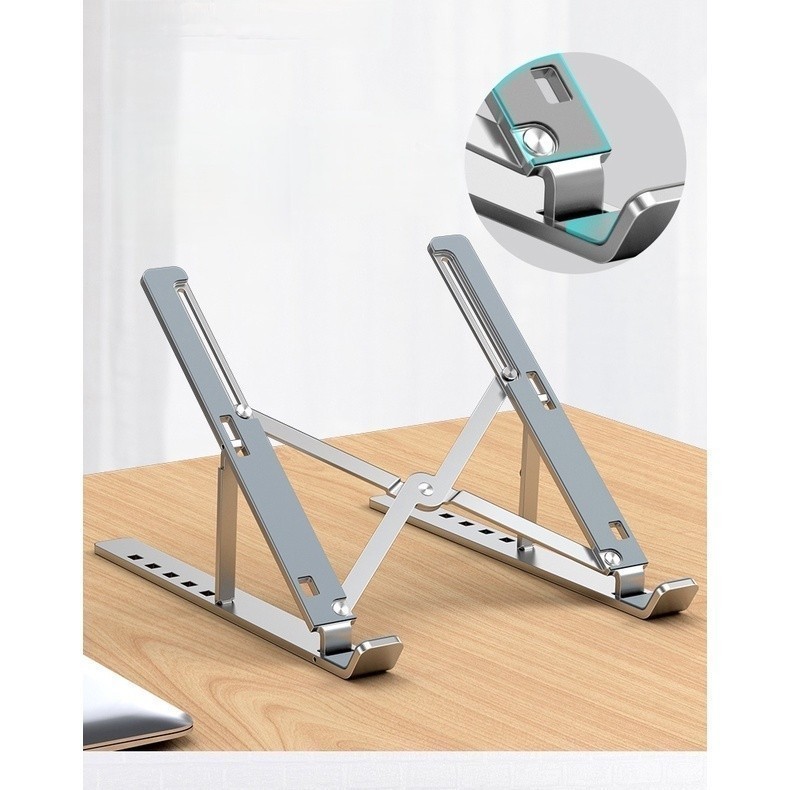 Laptop Stand – Suporte para Notebook Dobrável de Ferro MING