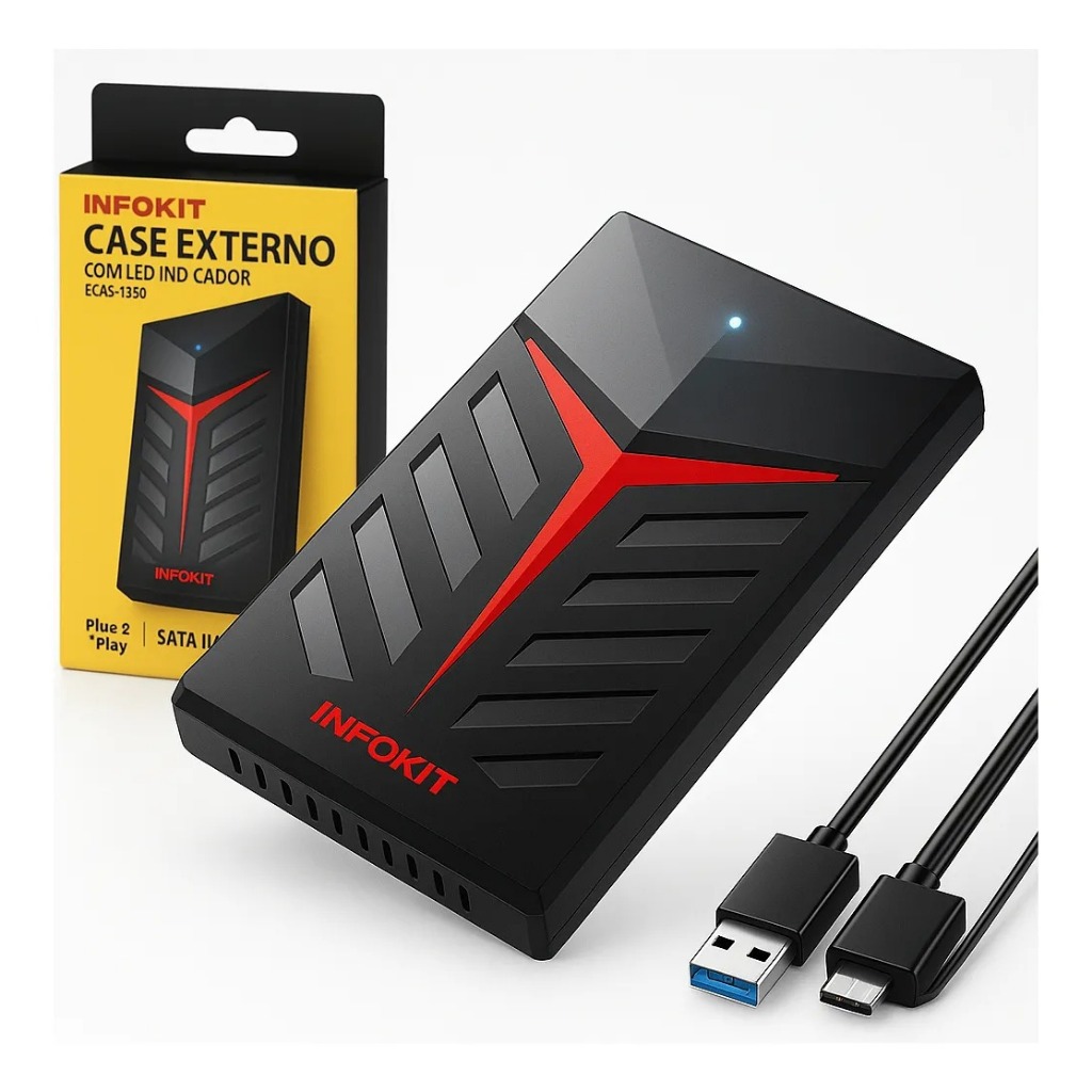 Hd Externo 1TB e 500gb Slim  Usb 3.0 para ps2 ps4 ps5 xbox Pc