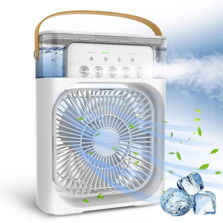 Refrigerador De Ar Ventilador Umidificador Portát