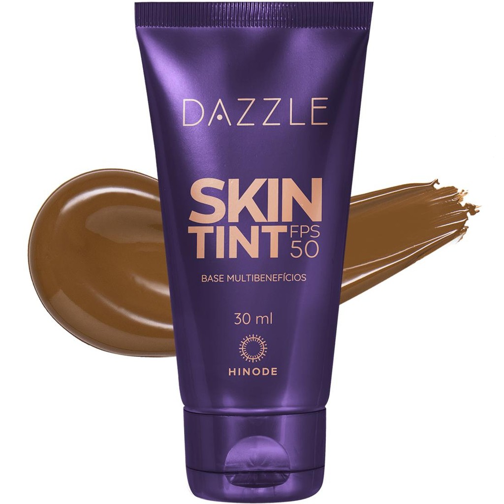 Base Skin Tint Multibenefícios FPS 50 Dazzle 30ml Cocoa Hinode