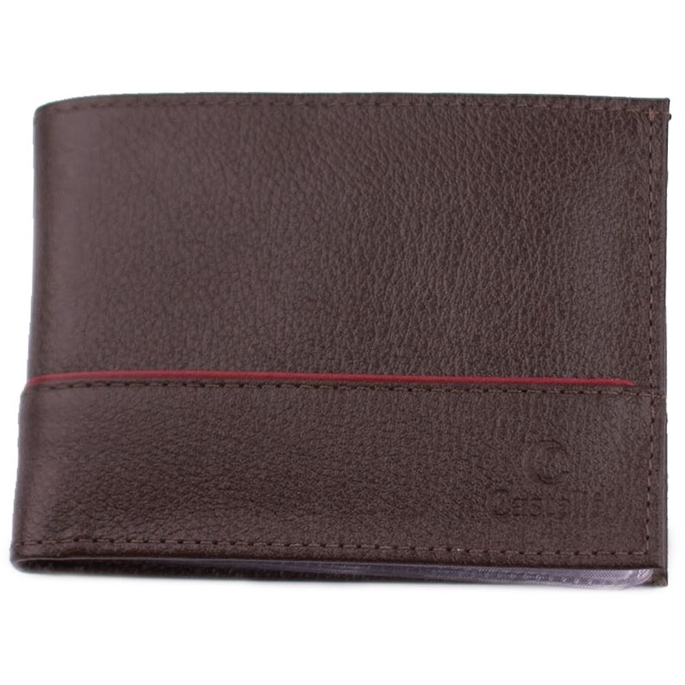 Carteira Casteliê 1618 Couro Masculina – Marrom