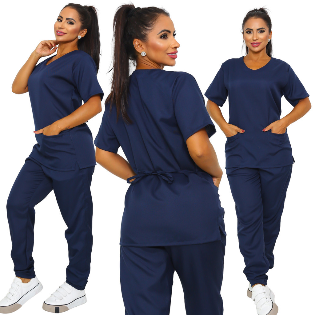 Pijama Cirurgico Scrub Roupa Privativa Hospitalar – Unissex