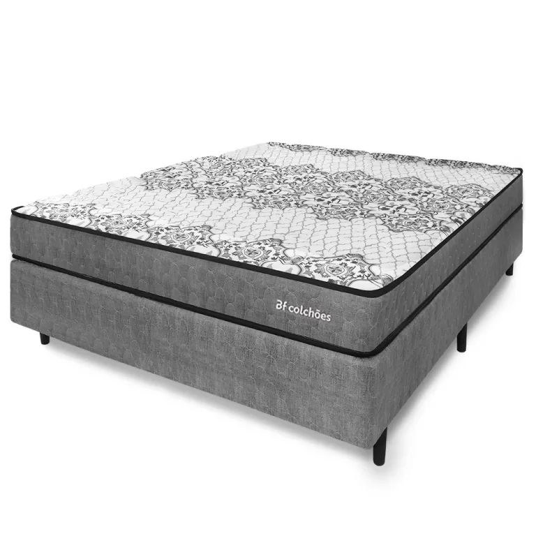 Cama Box Colchão Viuva Ortopédico Sleep Extra Fi