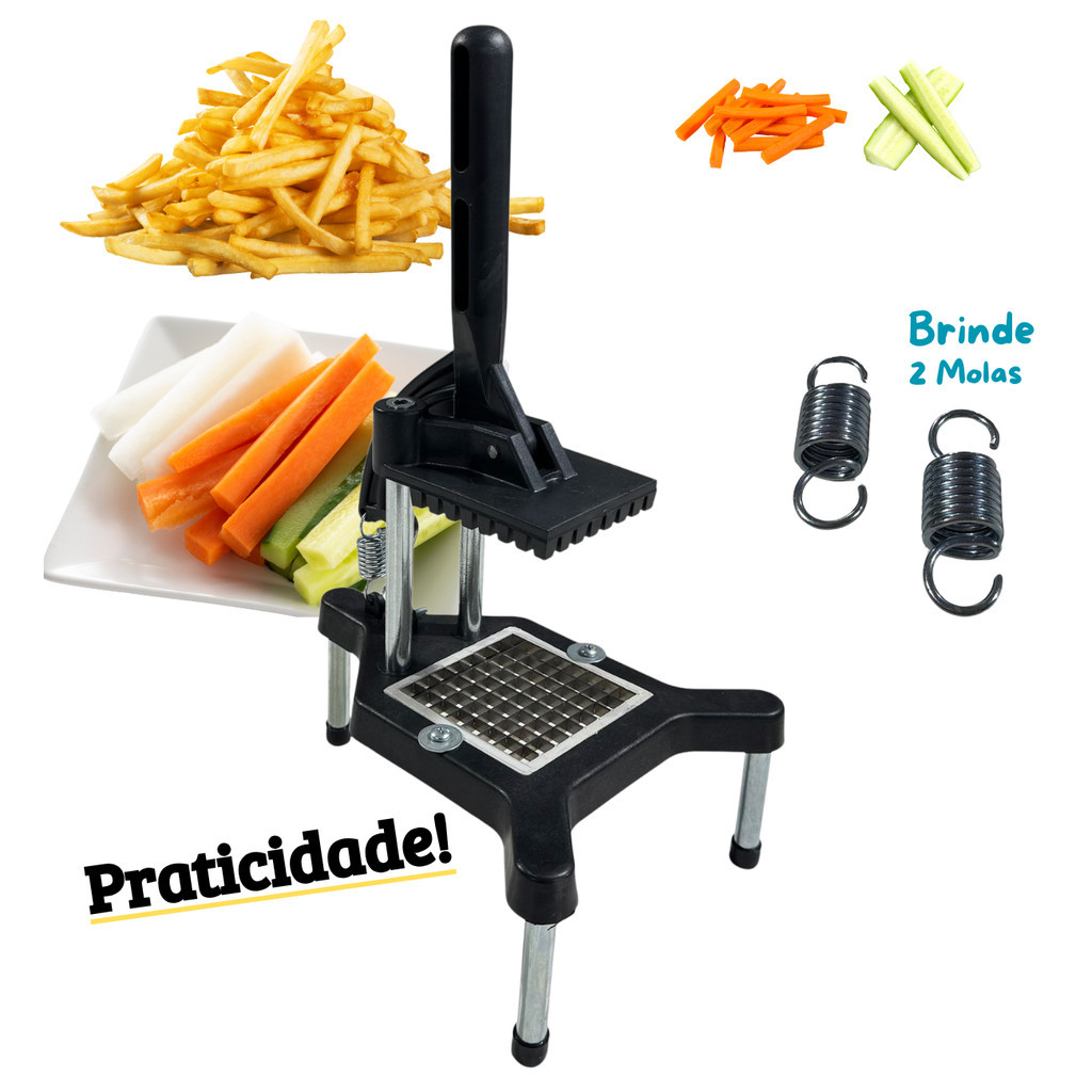 Cortador E Picador De Legumes Frutas Batata Palito