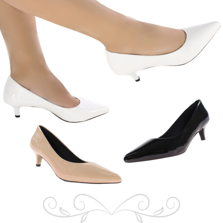 Scarpin Salto Fino Preto Baixo Muito Confortável
