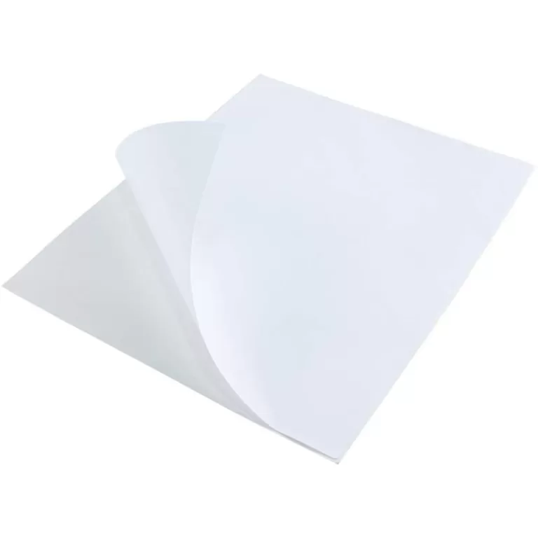 Vinil Adesivo Branco A4 Prova Dágua 40 Folhas P/ 