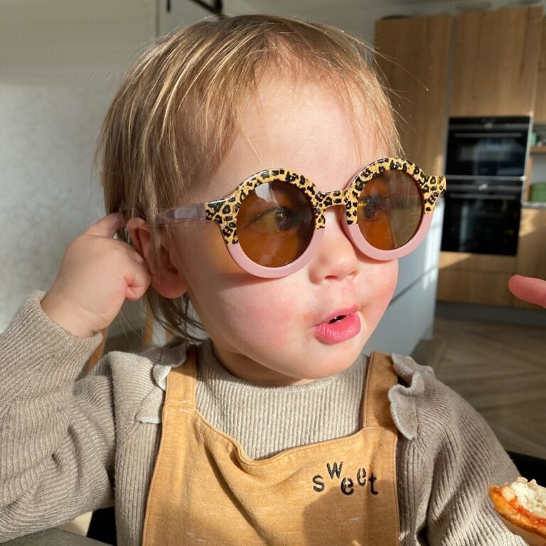 Óculos De Sol Infantil Estiloso Proteção UV400 