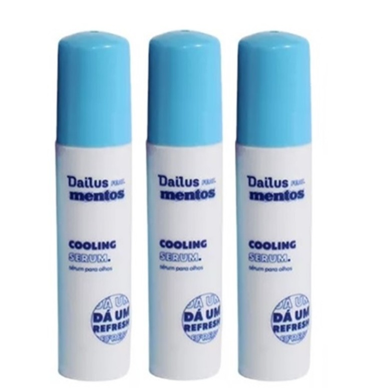 Kit Cooling Serum Dailus Feat. Mentos 3 Un Sérum Para Olhos