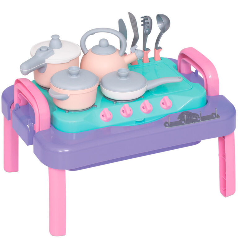 Mesinha Infantil Cozinha Gourmet para Bebês Acima