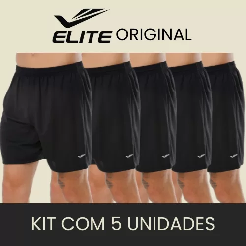 Kit 5 Bermudas Masculina Short Calção Para Futeb