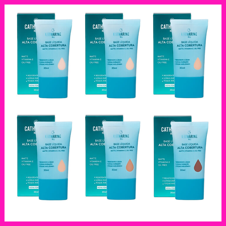 Catharine Hill Base Líquida Alta Cobertura 30ml (