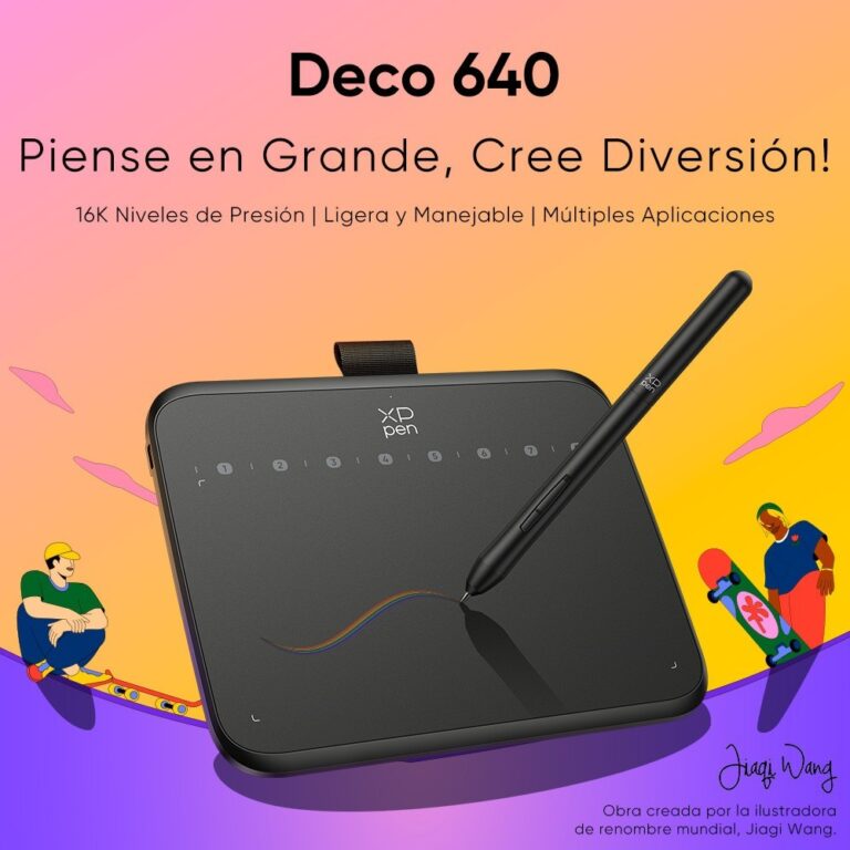 Mesa Digitalizadora 16384 Nivel de presión, sopor
