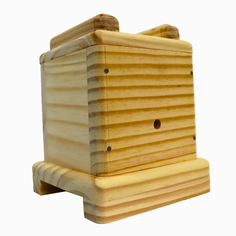 Caixa Para Abelhas Jataí  12×12 CM Sem Melgu