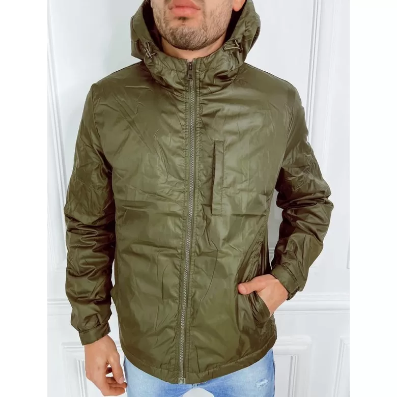 Jaqueta Masculina Casaco Grosso Corta Vento com Touca e Bolsos