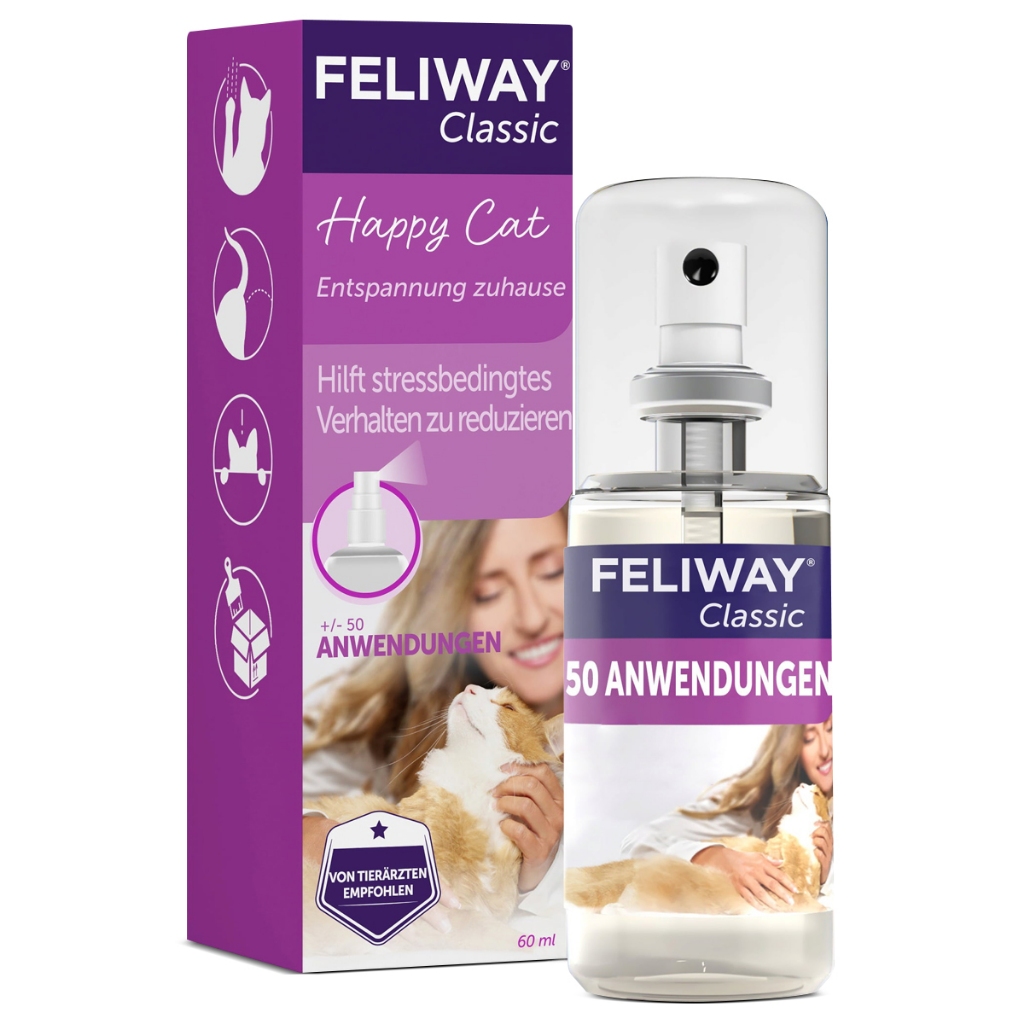 Feliway Classic Spray Com 60ML Para Gatos