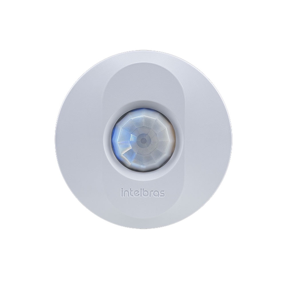 Sensor de Presença de Teto 360. Embutir e Sobrepor Intelbras