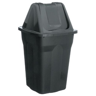 LIXEIRA BASCULANTE C/ TAMPA PRETA 60 LTS REC