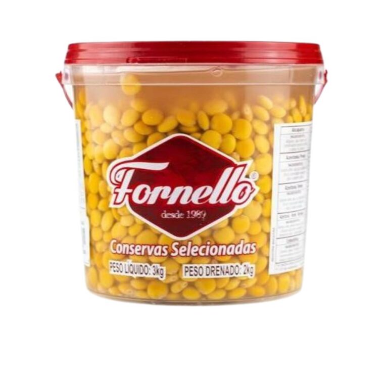 Tremoço em conserva  balde 2 kg