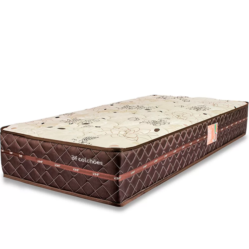 Colchão Solteiro Ortopédico Espuma D33 88x188x24cm BF Colchões