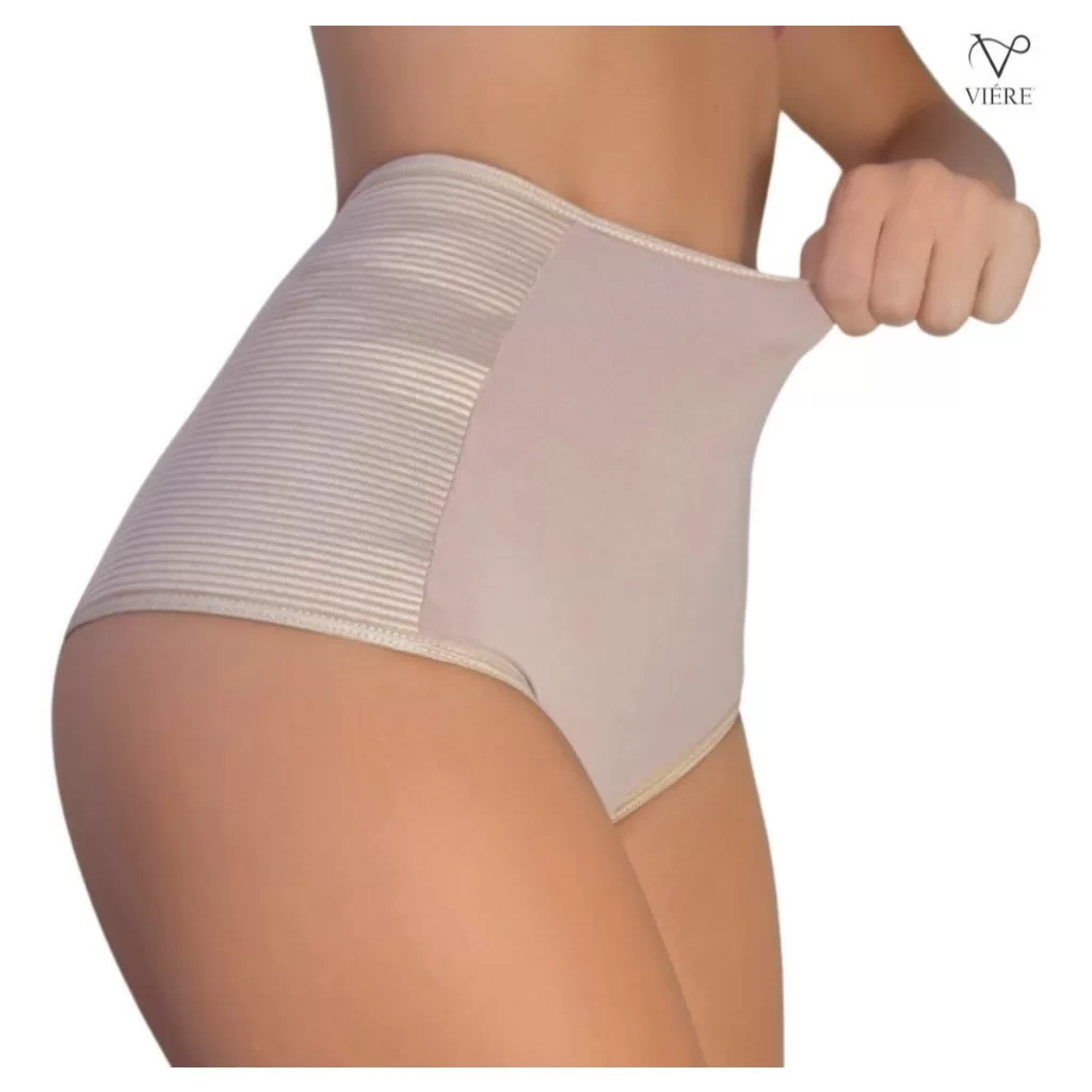 Calcinha Cinta Modeladora Feminina Alta Compressão Lateral Afina Cintura Confortável Edumara
