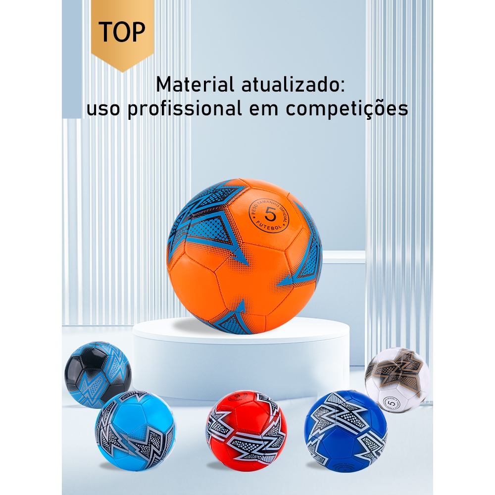 Bola oficial de futebol de tamanho 5/jogo profissional/personalização colorida