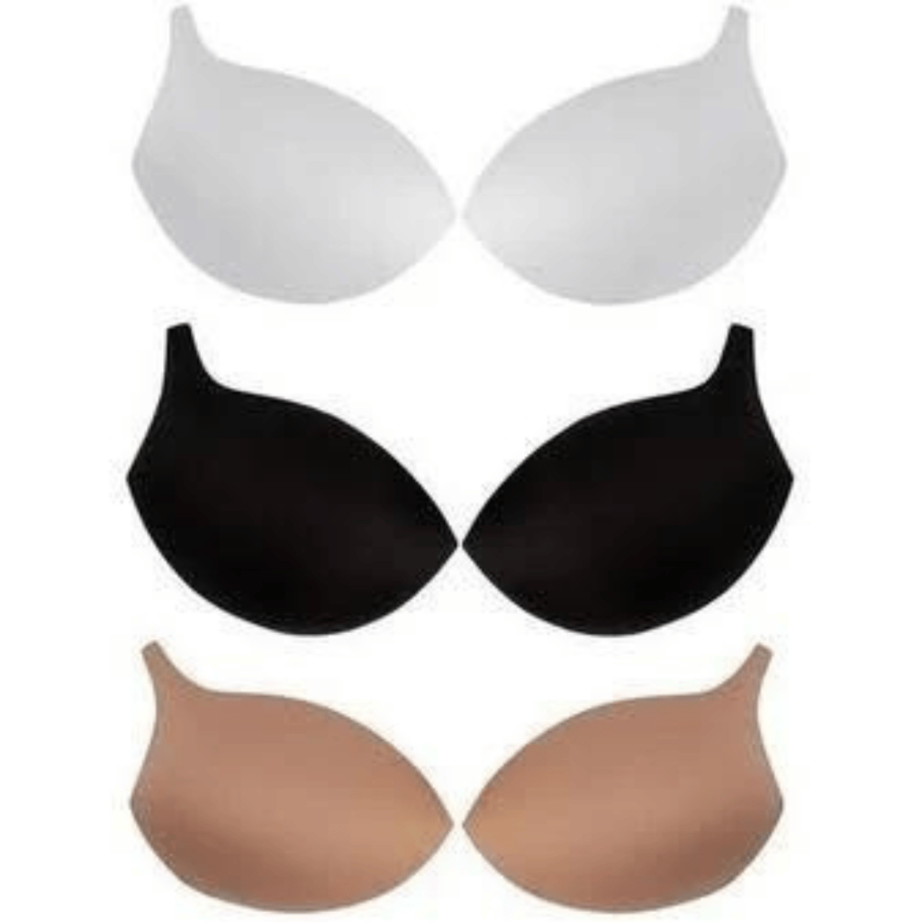 Par de Bojo liso modelo casquinha ideal p/ tops blusas lingerie moda praia 0010