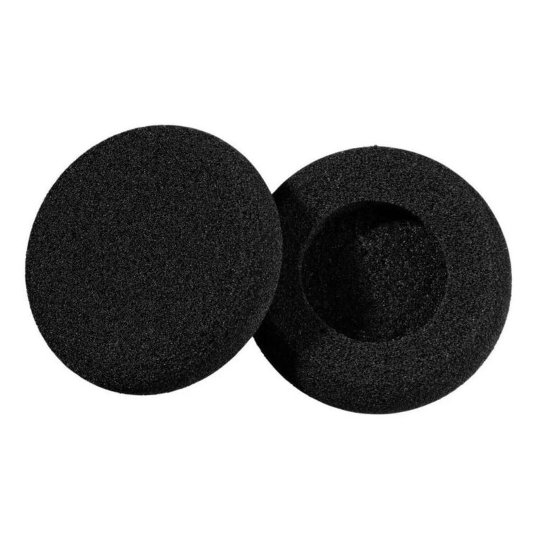 Espuma  Auricular  Preta  Para Headset Telemarketi