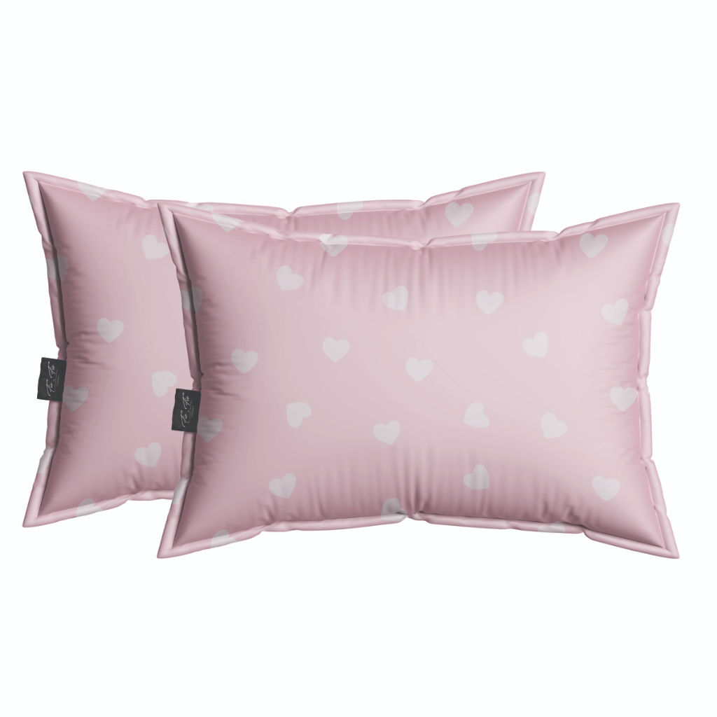 Kit 02 Fronhas Estampadas Home Collection Micropercal 200 Fios 001