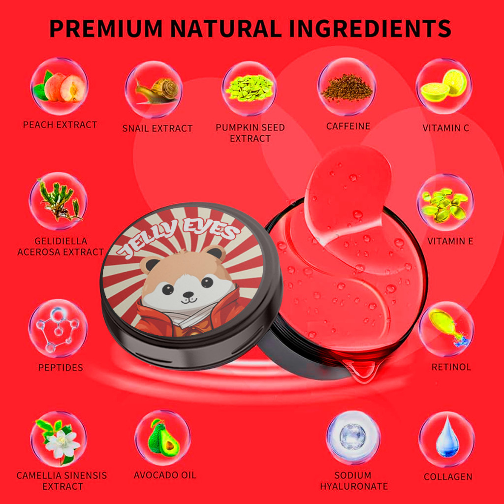 hydrogel para olhos cansados e olheiras profundas tratamento completo COSRX SNAIL