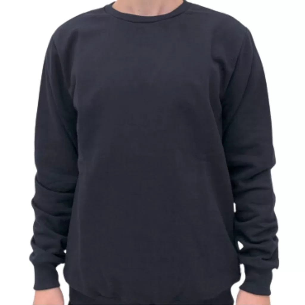 Blusa Moletom SVK Liso Inverno Algodão Unissex Comfort Macio Basic Casual