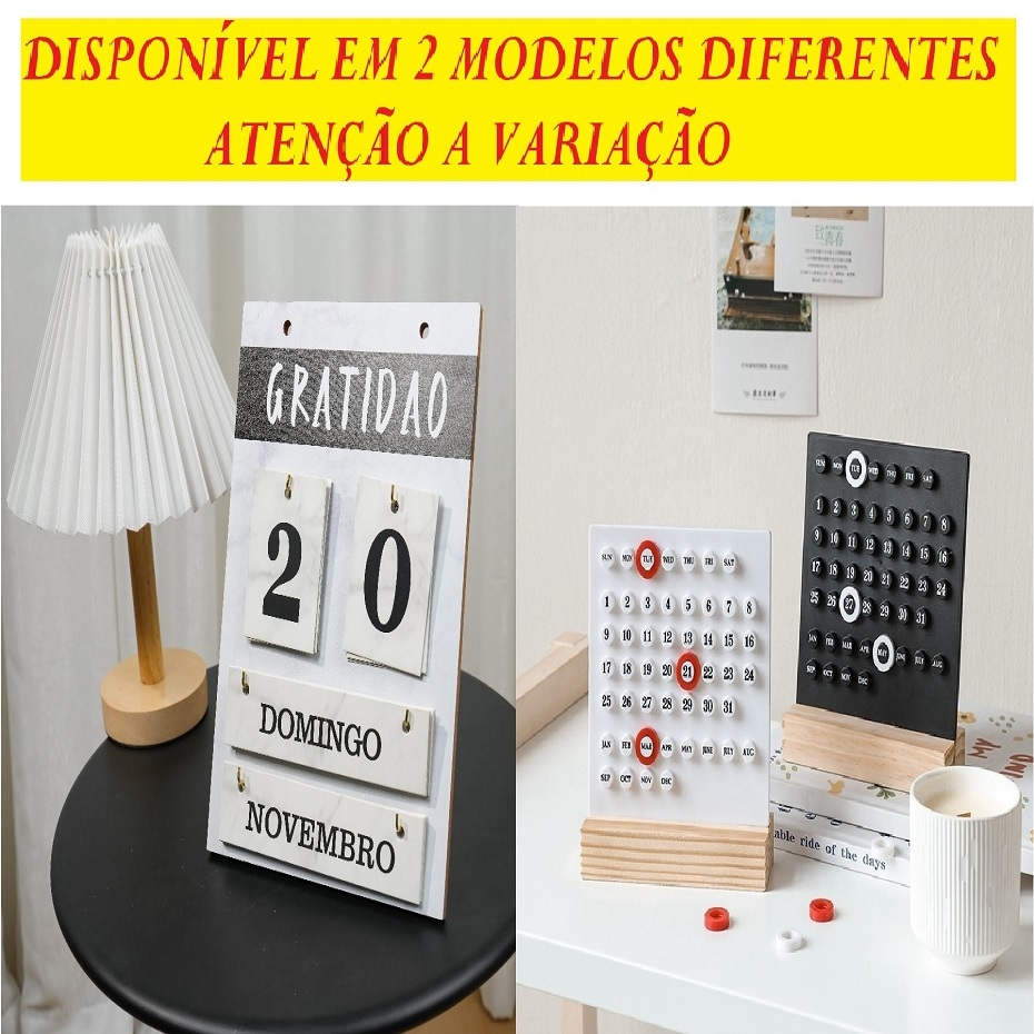 Calendário 16,5x5x14Cm  Calendário Bolinha Ou Calendário Gratidão 19x25CM Criativo Decoração Decorat