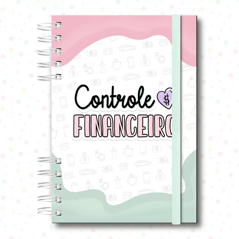 Caderneta Controle Financeiro Caderno Anotações 