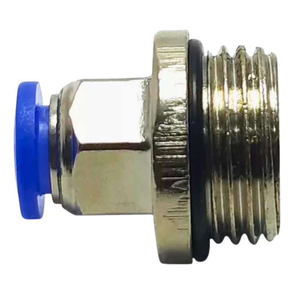 Kit 10 Peças Conexão Reta Macho Rosca 1/2 X 6 Mm Bsp